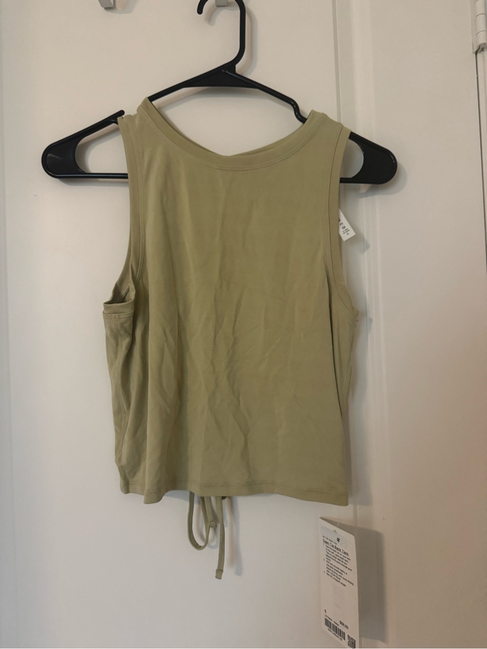 lululemon athletica Open Tie-Back Tank in DWGN